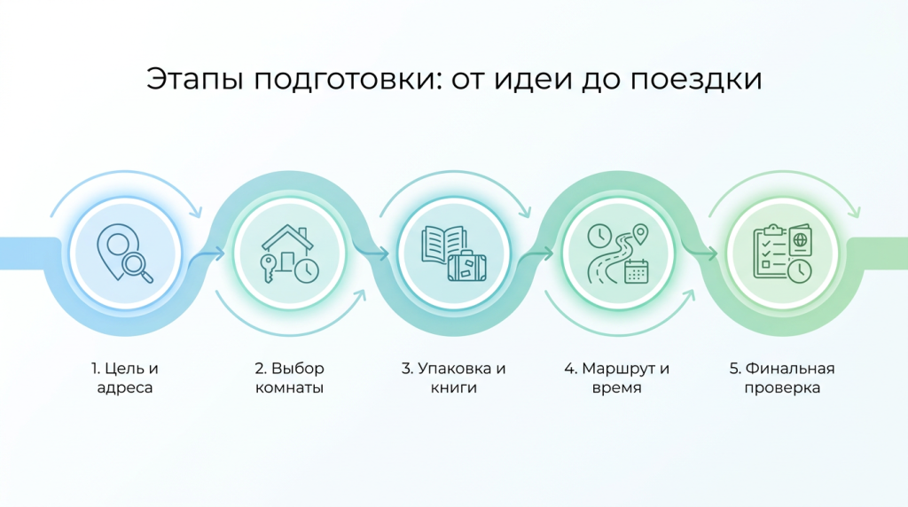 Этапы подготовки: от идеи до поездки